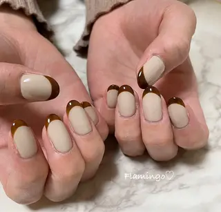 ネイル 40代からの爪を守る ×ケア重視サロン♡のネイルデザイン