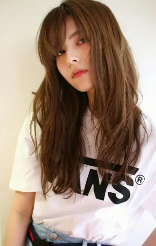 ロング カラー 堀内 翔のヘアスタイル