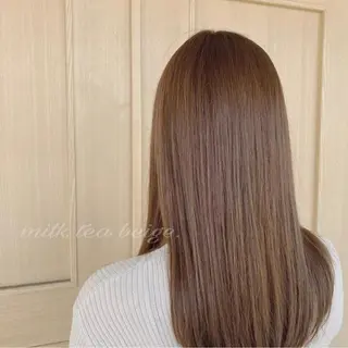 ロング カラー ece.所属・篠原 詩菜のヘアスタイル