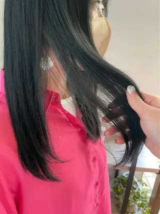 ロング カラー さかい しいなのヘアスタイル