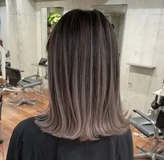 ミディアム カラー ヘアアレンジ ローネス銀座店所属・森山 陽菜のヘアスタイル