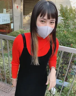 カラー ヘアアレンジ la fith所属・rico_by ヘアとアイブロウのヘアスタイル