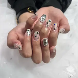 ミディアム 28ネイルㅤㅤㅤㅤ ことはのネイルデザイン