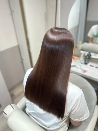 セミロング カラー 新宿/髪質改善/ 美髪矯正✨浅江通友のヘアスタイル