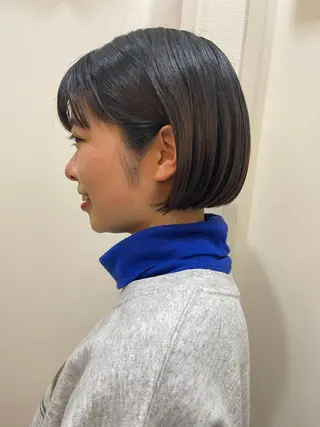 ミディアム アトム/ウルフ パーマ/レイヤーのヘアスタイル