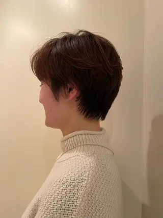 ショート ボブ ホノカのヘアスタイル