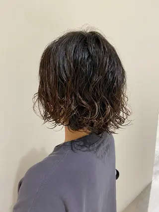 パーマ ANY/須田 麻人/ハードパーマのヘアスタイル