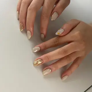 ネイル 《ニュアンスネイル》 risaのネイルデザイン