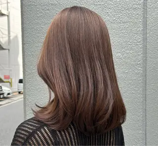 セミロング ナチュラル🪴抜け感 🫧sonokoのヘアスタイル