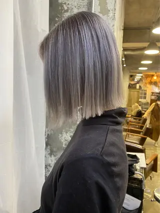 ミディアム 🫧🇰🇷韓国ヘア レイヤー🐺Yutaのヘアスタイル