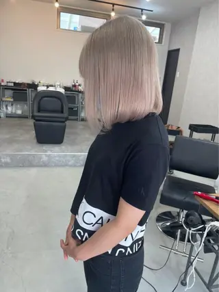 ショート カラー ネイル マツエク・マツパ アイブロウ hair terra ce M奈良店のヘアスタイル