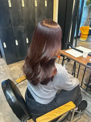 ロング 東 希良里のヘアスタイル