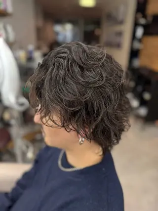パーマ メンズ 𝒀𝒖𝒓𝒊 ハイトーン/艶髪✨のヘアスタイル