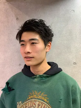 メンズ オシャレ髪✔️ 店長オオキアキヒロのヘアスタイル