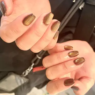 ショート m kaori𓃟のネイルデザイン