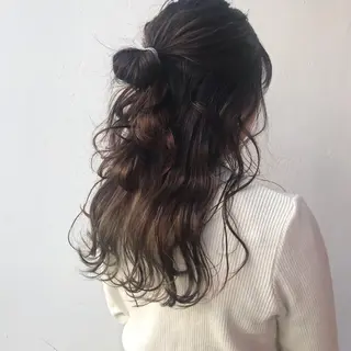 ロング カラー 松村　由莉香/ カラー/髪質改善のヘアスタイル