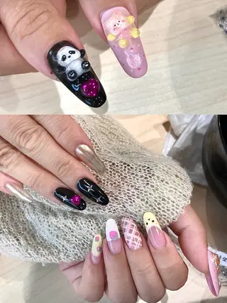 ネイル RinRin　nail所属・孔 ジンシェンのネイルデザイン
