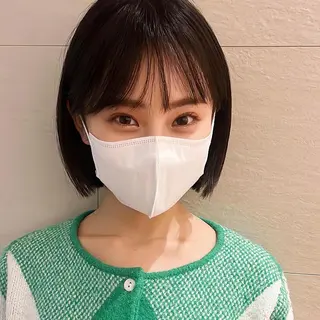 ショート カラー 🌱小顔ヘア/ボブ ミディアム/双葉🌱のヘアスタイル