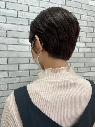 ショート 佐治 梨乃のヘアスタイル