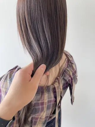 ロング カラー ヘアアレンジ autre所属・大久保 ひでなりのヘアスタイル