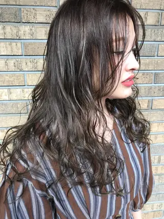 ロング カラー 横浜🍒カット エクステ/RIEのヘアスタイル