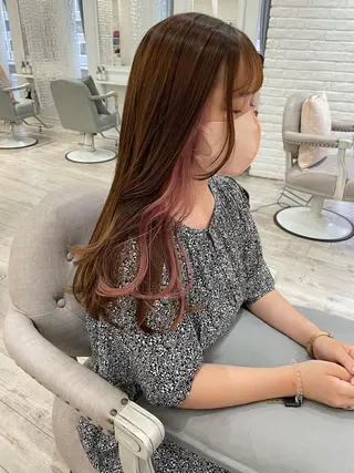 ロング カラー miyu /大阪美容室のヘアスタイル