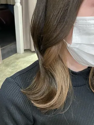 ミディアム カラー FERIA  あべの 🌼西口実来🌼のヘアスタイル