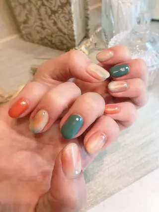 ショート ネイル パラジェル lira nailのネイルデザイン