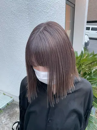 ミディアム カラー 五十嵐 雄毅のヘアスタイル