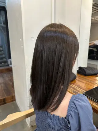 セミロング カラー カットモデル募集中/ たなかはやとのヘアスタイル