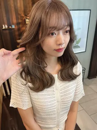 セミロング 具志 正太のヘアスタイル