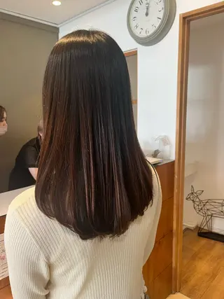 ロング カラー 奥山 沙季(大井町)のヘアスタイル