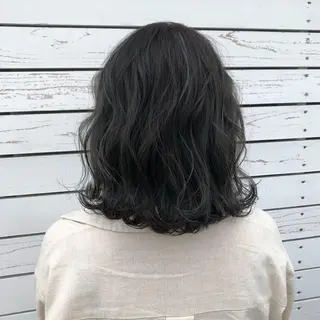 セミロング カラー ヘアアレンジ CREAPY所属・CREAPY　日向野 利菜のヘアスタイル