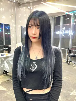 ロング カラー レイヤーカットとハイ トーン/HIROKIのヘアスタイル