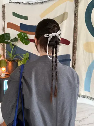 ロング ヘアアレンジ 💖メンズカット モデル募集 晴香💖のヘアスタイル