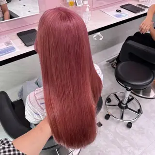 カラー ゆるふわガーリー🍓 かいのヘアスタイル