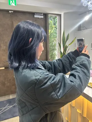 カラー AO所属・Haruka🌺 /ボブ/海外ヘアのヘアスタイル