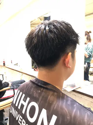 ショート メンズ 🌿ダブルカラー/ 明大前/中村渓太のヘアスタイル