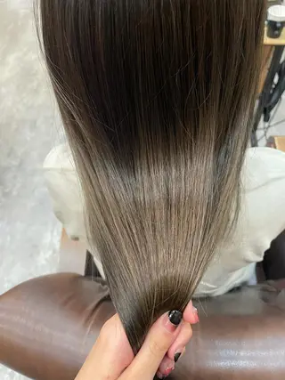 ロング カラー 前田リサコ🌹 ✨艶髪職人のヘアスタイル