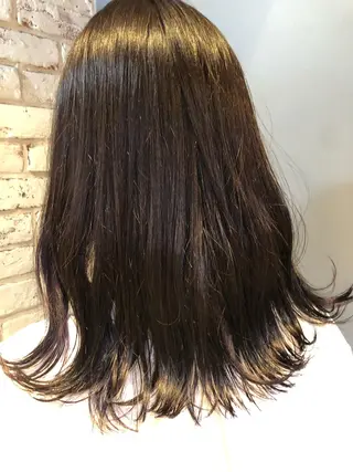 ミディアム 顔まわり職人🇰🇷 韓国ヘア/KAITOのヘアスタイル