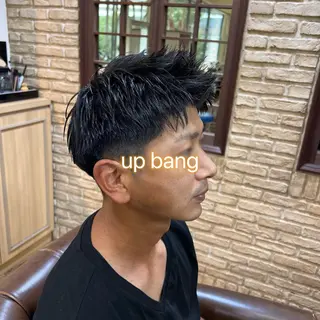 ショート メンズ 染矢 優希のヘアスタイル