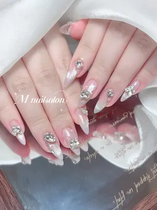 ネイル M🌷nail 長さだし専門店のネイルデザイン