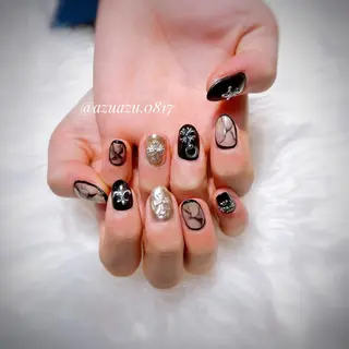 ネイル hair&nail ROOTS所属・ヘアメイク&ネイル ♥️Azuのネイルデザイン