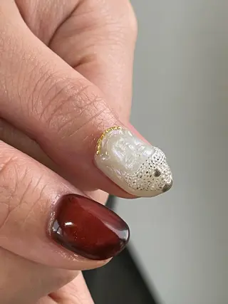 ミディアム m kaori𓃟のネイルデザイン