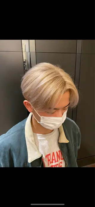 カラー メンズ ブリーチ特化美容室 ☆selene☆のヘアスタイル