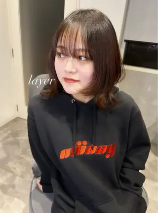 カラー TOMONA👑 GiseL梅田店のヘアスタイル