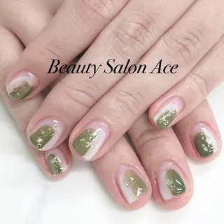 ネイル Beauty Salon Ace（ネイルサロン　エース）所属・池袋フィルイン Ace♡長さだしのネイルデザイン