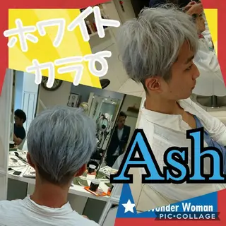 ショート カラー 永島 桜のヘアスタイル