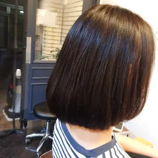 カラー youres  hair  髪質改善トリートメント&ヘッドスパ新宿三丁目店所属・髪質改善 芝井千晶のヘアスタイル