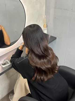 ロング カラー ヘアアレンジ 🫧新宿 髪質改善 /サスケ🫧のヘアスタイル